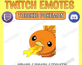Fire Torchic Pokemon Emote / Starter Pokemon Emote