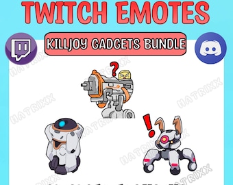 Paquete Valorant Killjoy Emote / Paquete de habilidad Killjoy