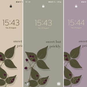 Bramble Collection Wallpapers - Phone Wallpapers - Digital Wallpapers - Digital Download - Downloadable Wallpapers