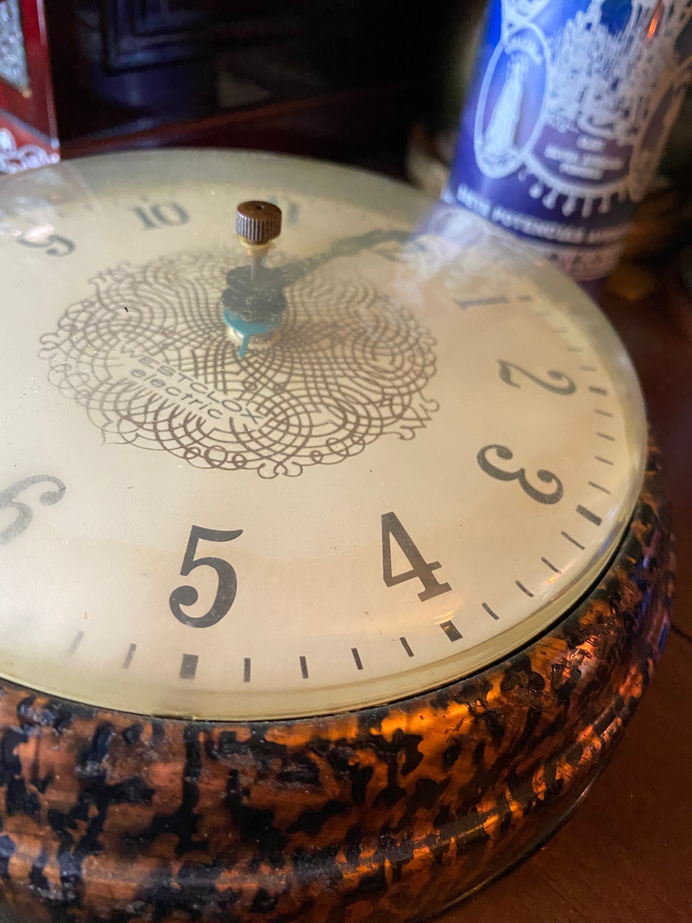 Mid Century Westclox Kitchen Wall Clock Etsy