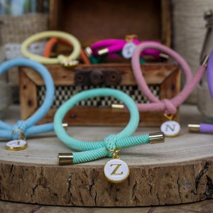 Personalized bracelets with initial image 1