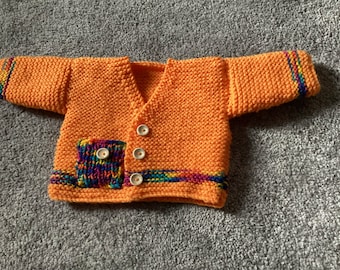 Cardigan for baby 0-3 months