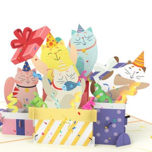 Incroyable boîte cadeau carte pop-up