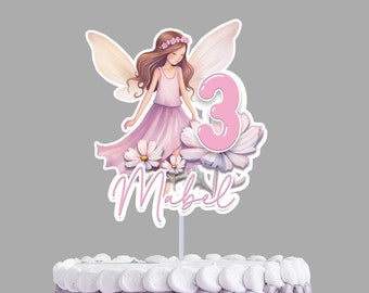 Fairy Princess Cake Topper and Cupcake Toppers