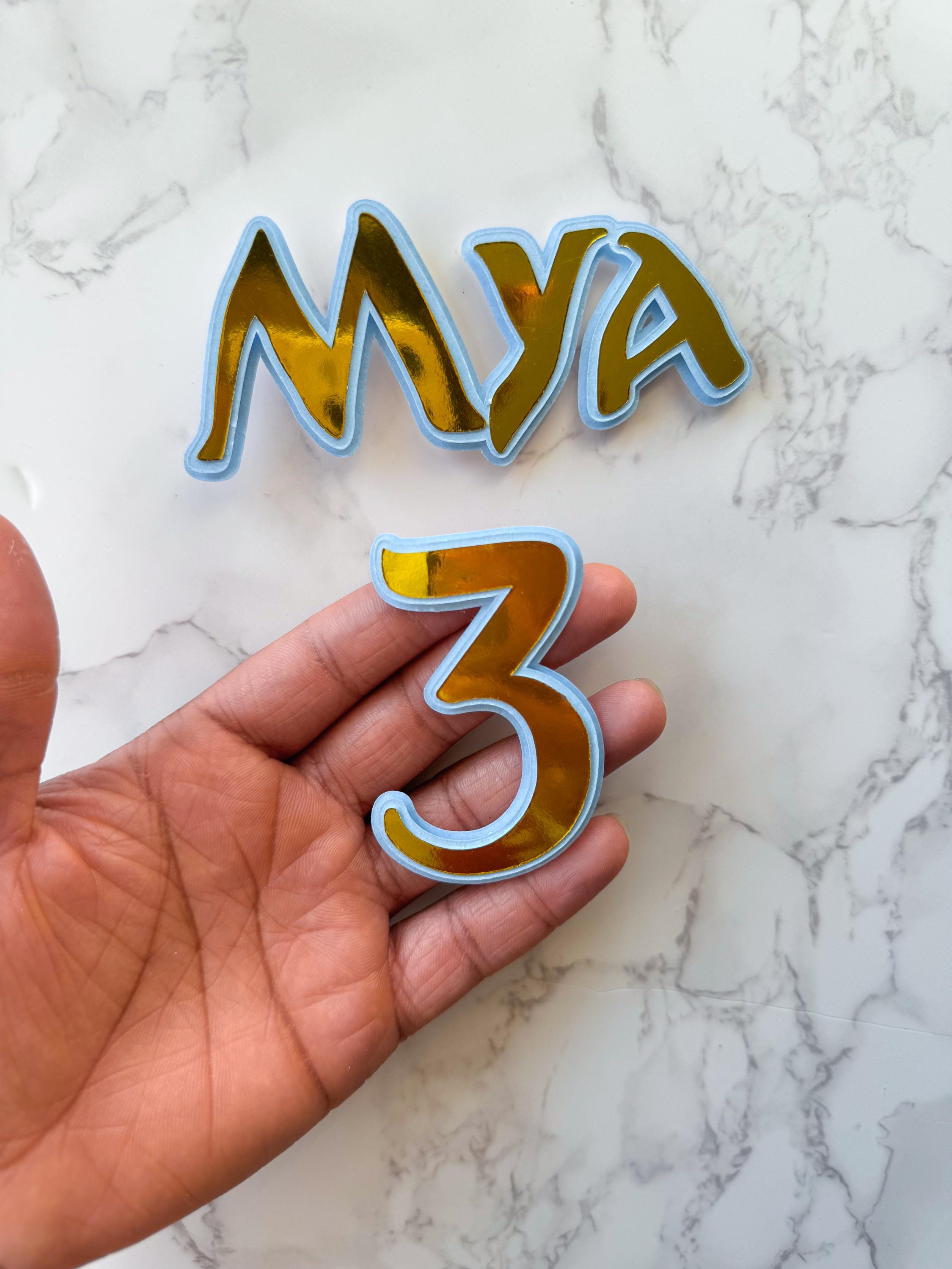 Moana number font - Etsy 日本