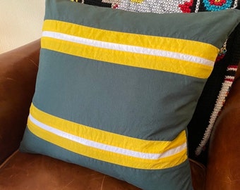 Preppy Stripe 18x18 Pillow Cover