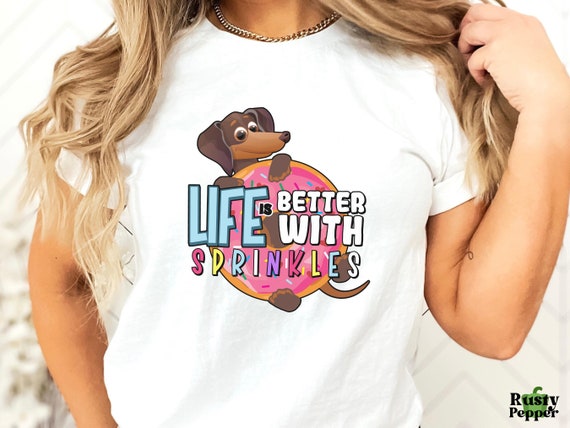 Weiner Dog T-Shirt Gift, Life Is Better With Dachshund Shirt Weiner Dog T-Shirt Gift, Life Is Better With Dachshund Shirt