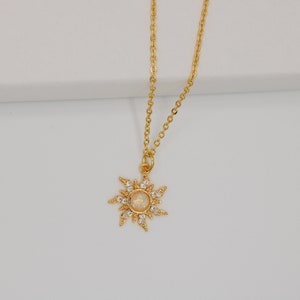 Sonnenkette, Sun necklace, Sonne, Mond, Stern