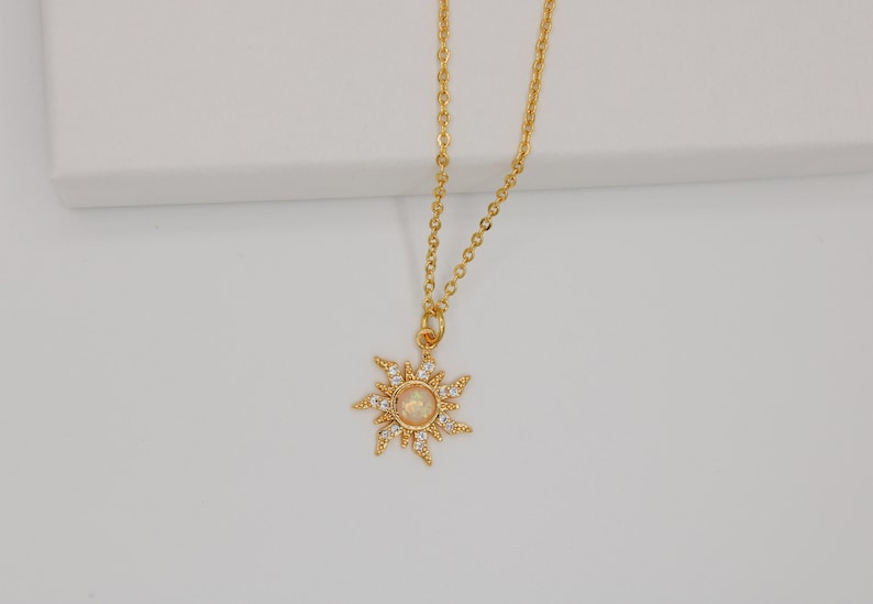 Sonnenkette, Sun necklace, Sonne, Mond, Stern