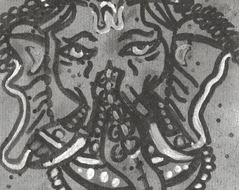 Art print, elephant