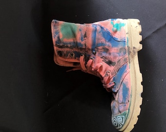 Stivali Palladium, rielaborati