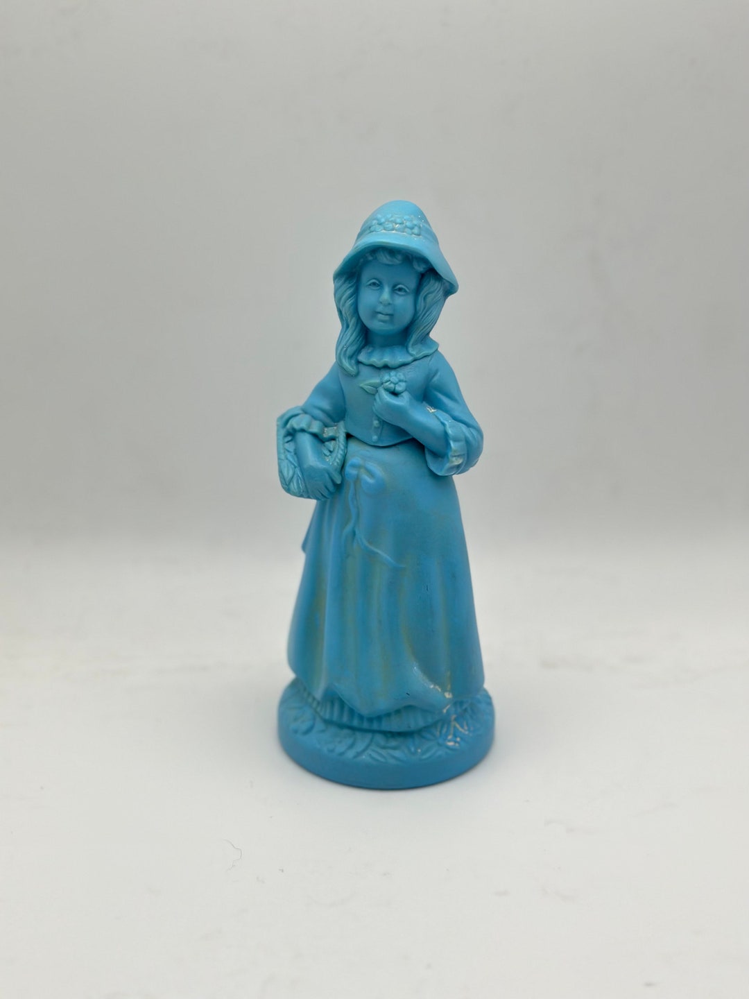 Vintage Avon Perfume Bottle Little Girl Blue