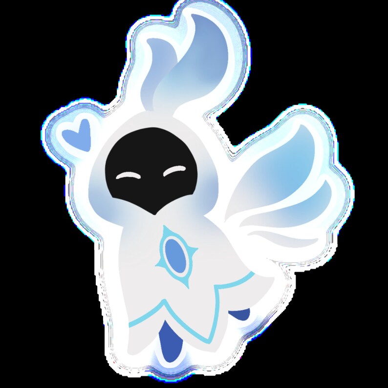 Venti Wind Spirit Form Sticker Sheet Etsy