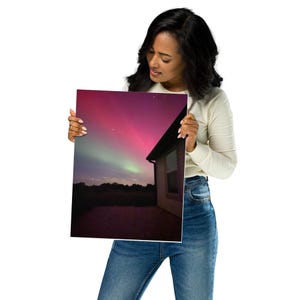 Arkansas Aurora Borealis 2024 Poster zum Ausdrucken