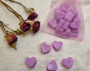 Silicone mold hearts small 55x, wax melts, scented wax, wax Raysin, concrete, decoration, make yourself, casting mold