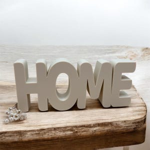 3D print file, HOME lettering, STL file