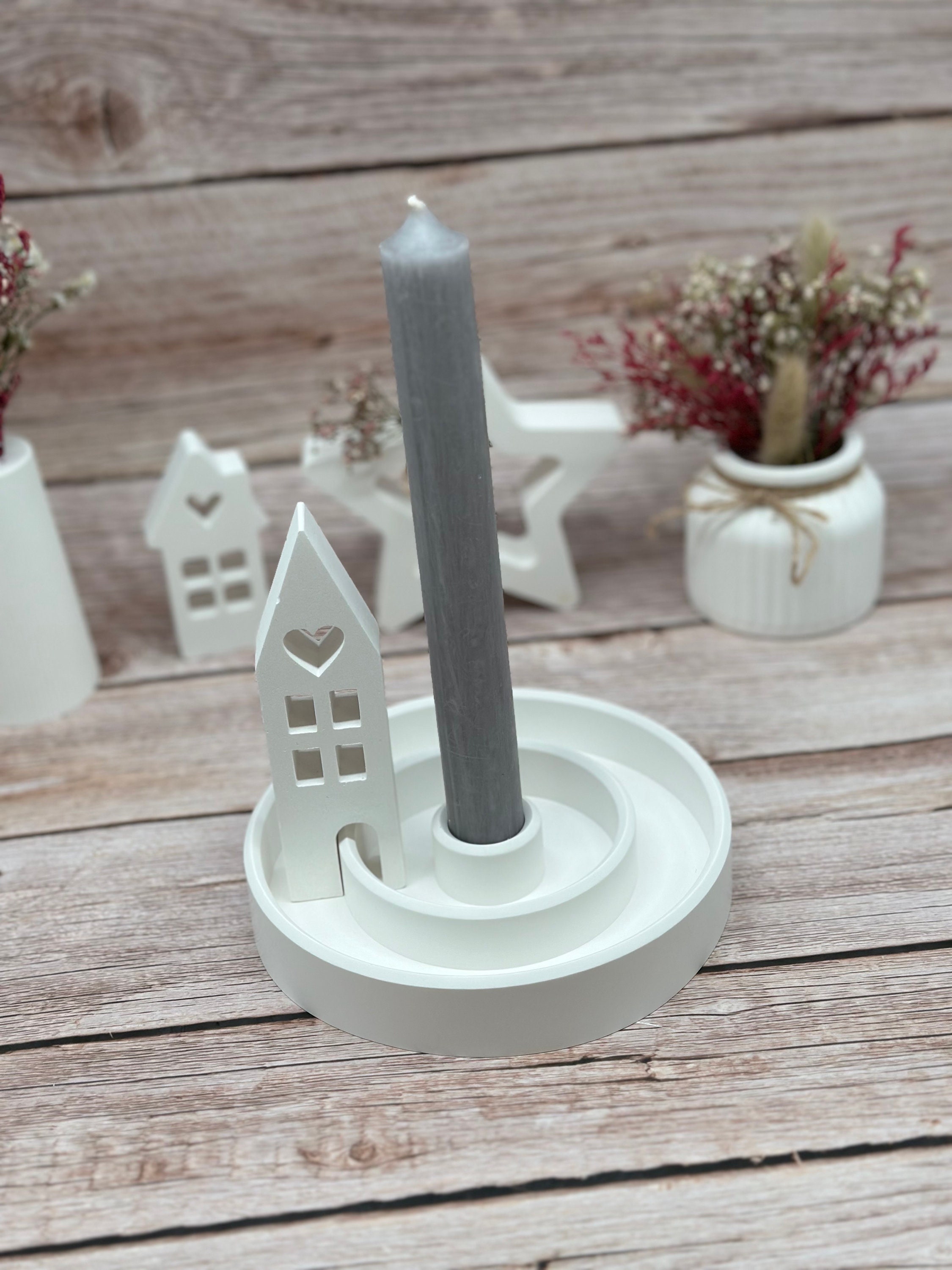 Silikonformen Häuser Set - 3-teilig Für Kerzen & Seife Gießformen