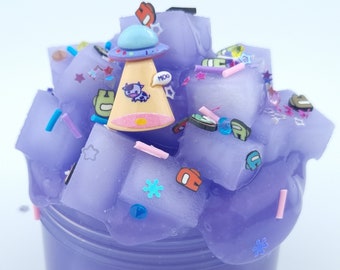 Space Cow Jelly Cube Slime blackberry apple scented UK seller