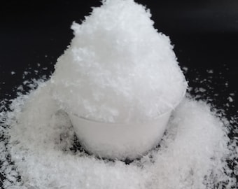 Artificial Snow Faux Snow for Christmas crafts card making decorations or for snow fizz slime