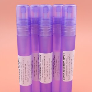 Slime activator pen refillable ready to use activator spray 10ml