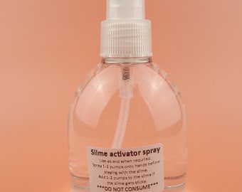 Slime premixed ready to use activator spray 250ml in refillable bottle