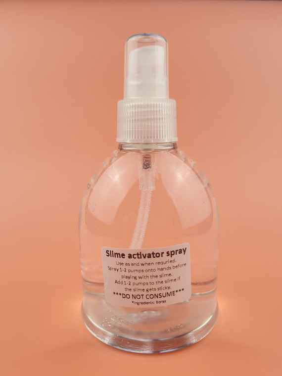 Slime premixed ready to use activator spray 250ml in refillable bottle
