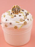 Cinnamon Bun Snowbutter Slime cinnamon bake scented UK seller birthday gift present toy
