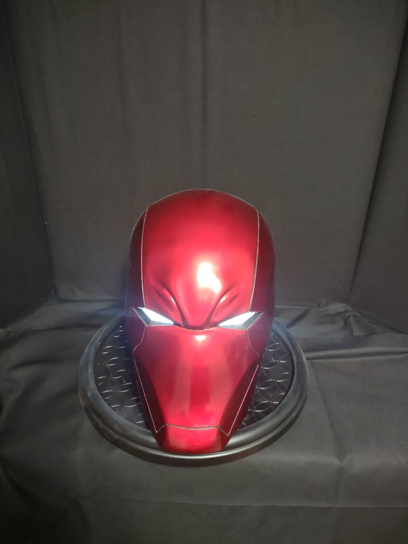 3D Printed Red Hood Cosplay Helmet/prop Etsy