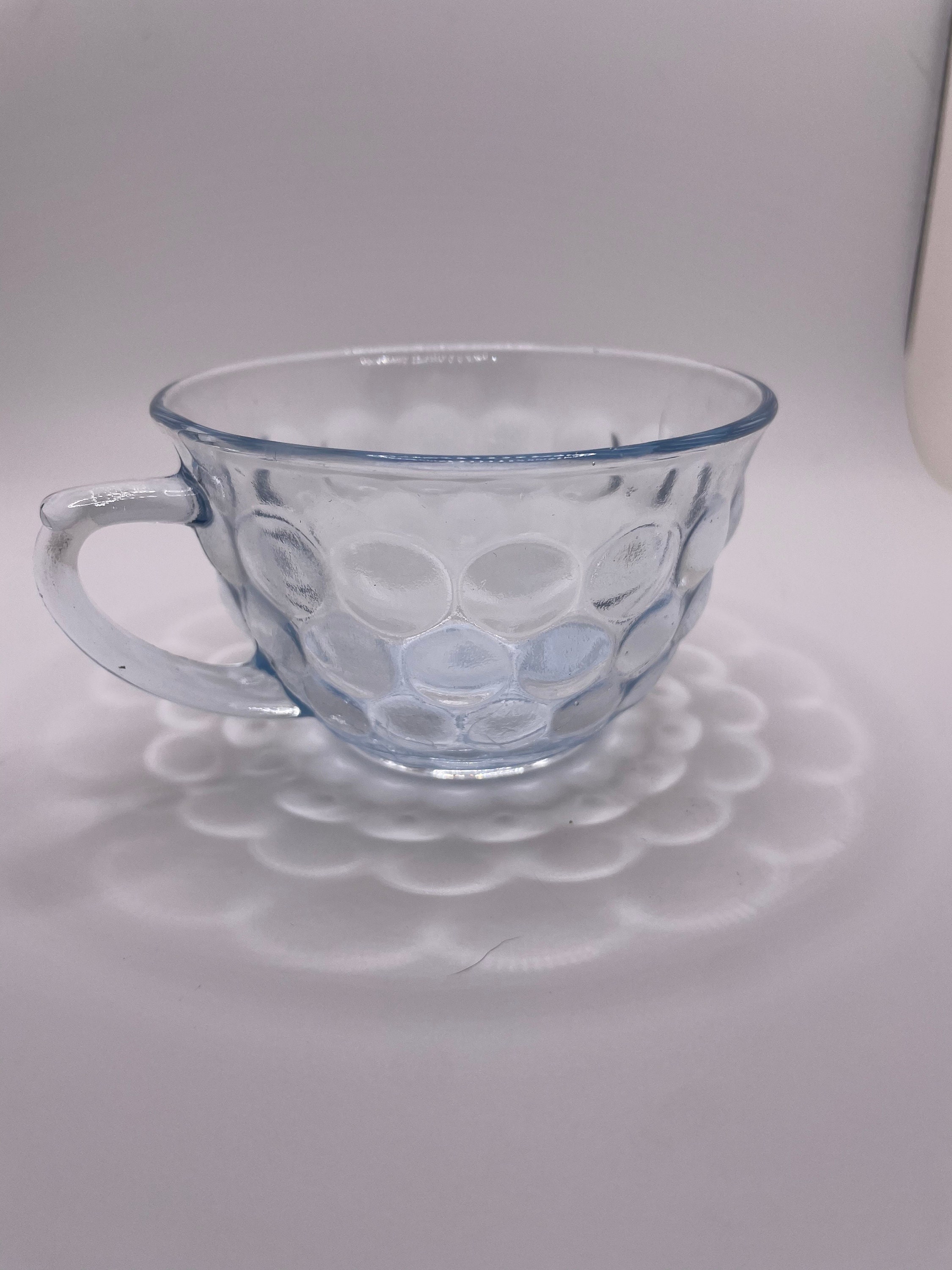 12 PC Bubble Glass Tea Cup Set – R & B Import