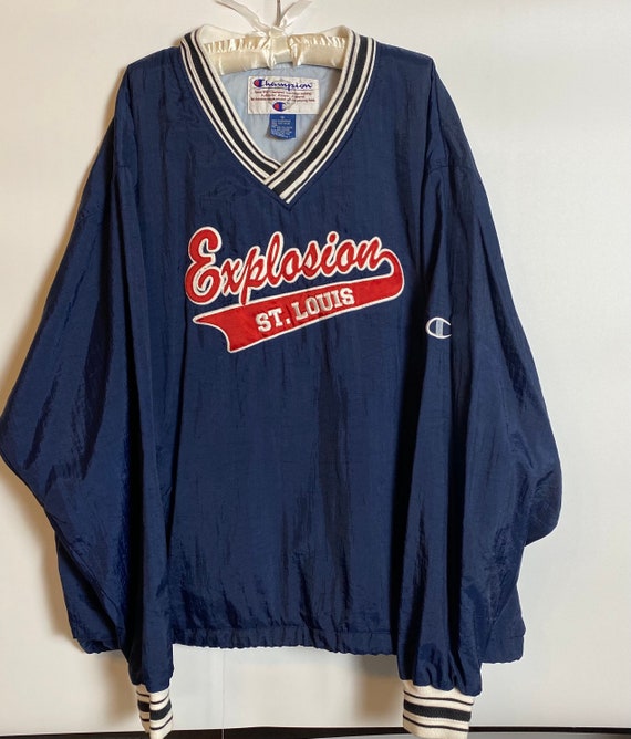 Vintage Champion St. Louis Explosion Men's Pullove