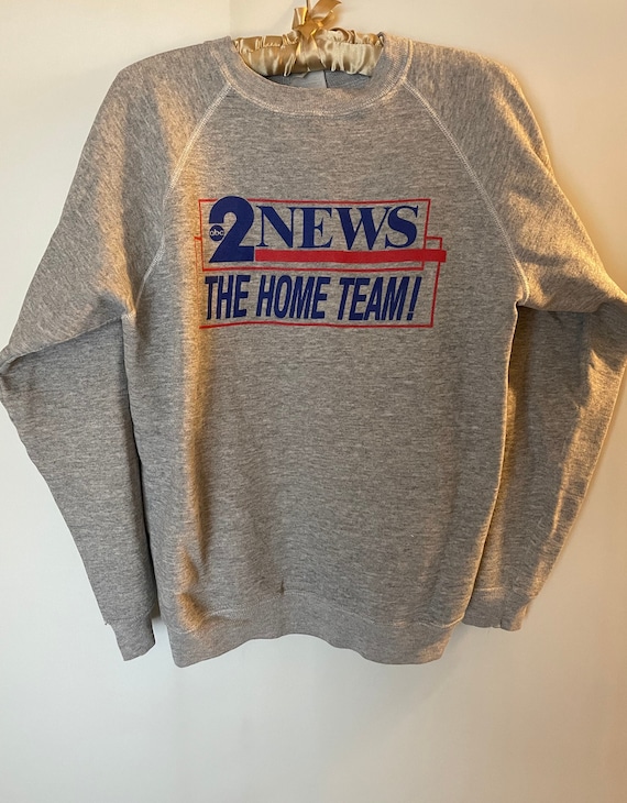 Vintage ABC 2 News The Home Team Sweatshirt