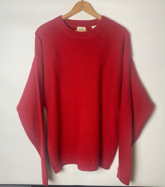 Vintage Men’s Gap 100% Lambswool Sweater