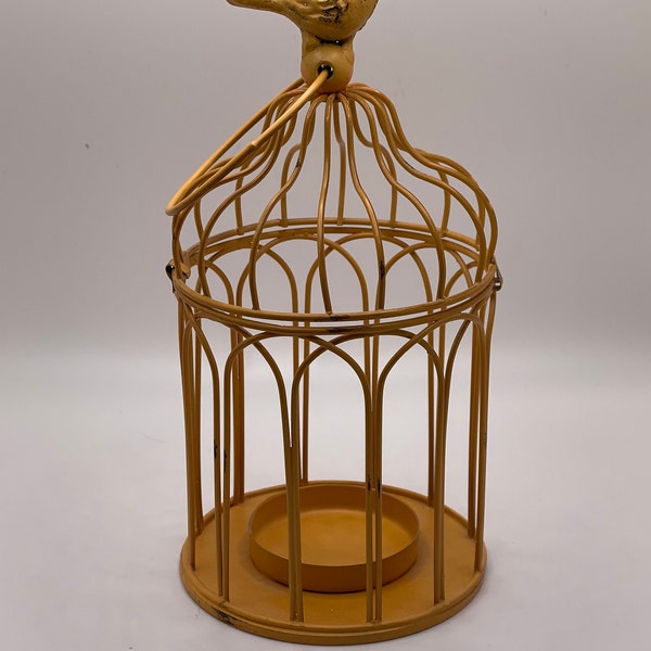 Bird Cage Votive Candle Holder