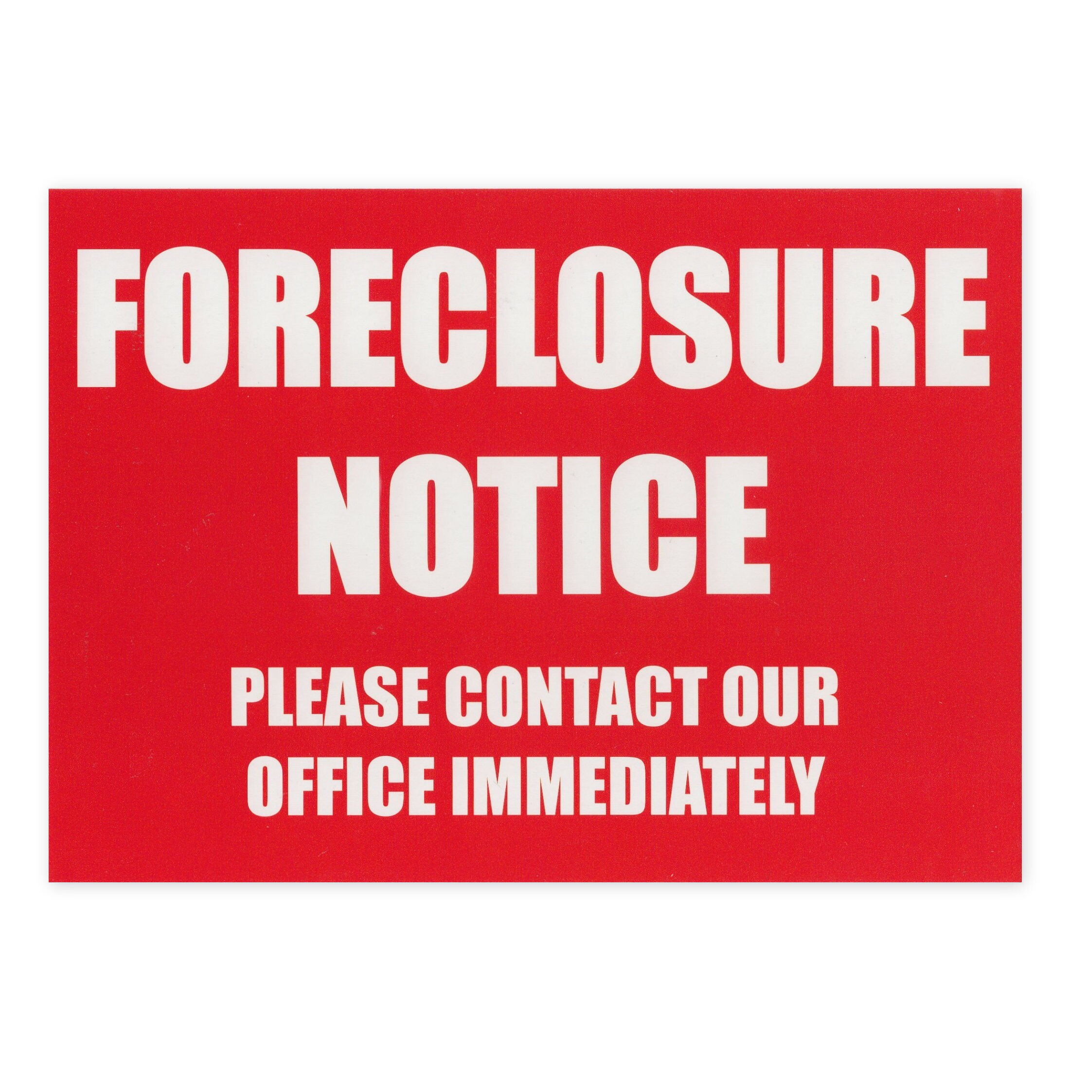 Prank Postcard Fake Foreclosure Notice Pranks Practical - Etsy
