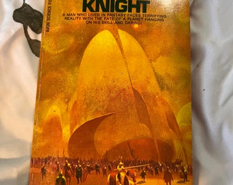 Always The Black Knight, Lee Hoffman, Avon afdrukken 1970 Afdrukken van vintage science fiction paperback