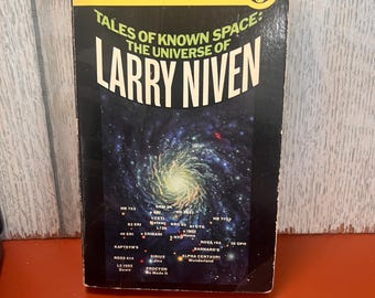Tales of Known Space: The Universe of Larry Niven Vintage Science Fiction Paperback 1975