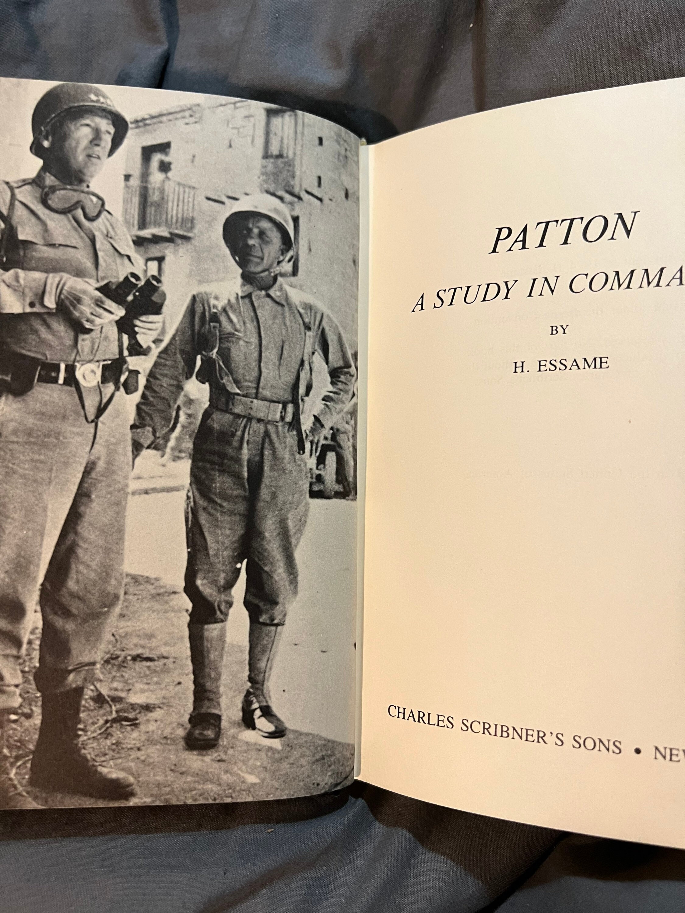 Patton Command Patton A Study in Command H. Essame 1974 History WW2 - Etsy