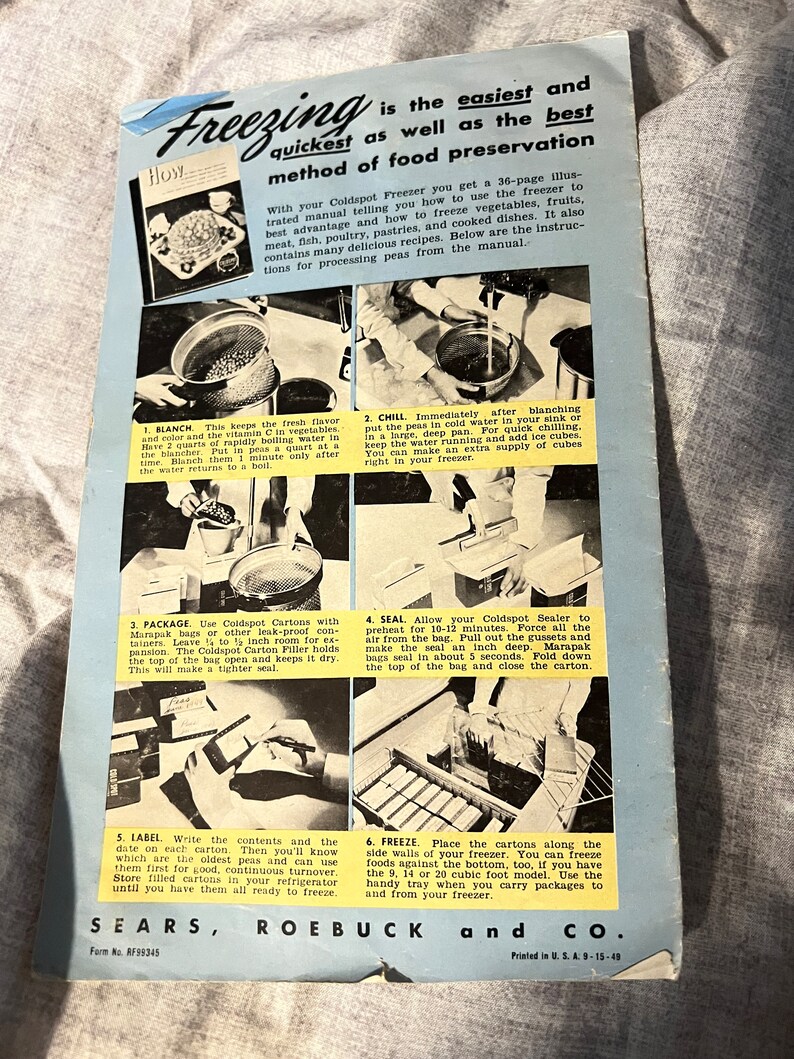 Pages De Catalogue Sears 1949 – Couteaux, Fournitures Barbier, Pub Vintage