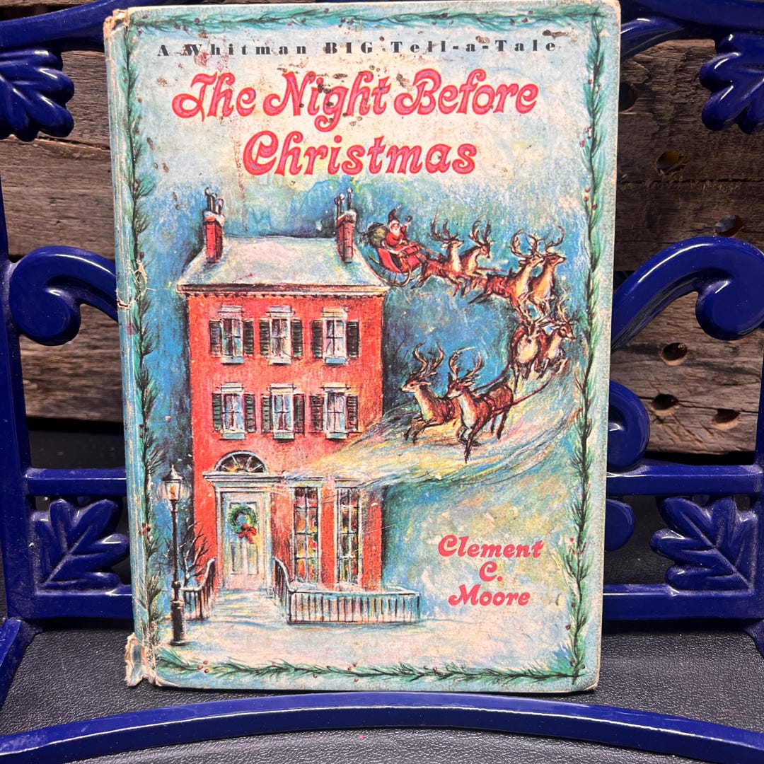The Night Before Christmas, Vintage 1965 Whitman Tell-a-tale Childrens ...