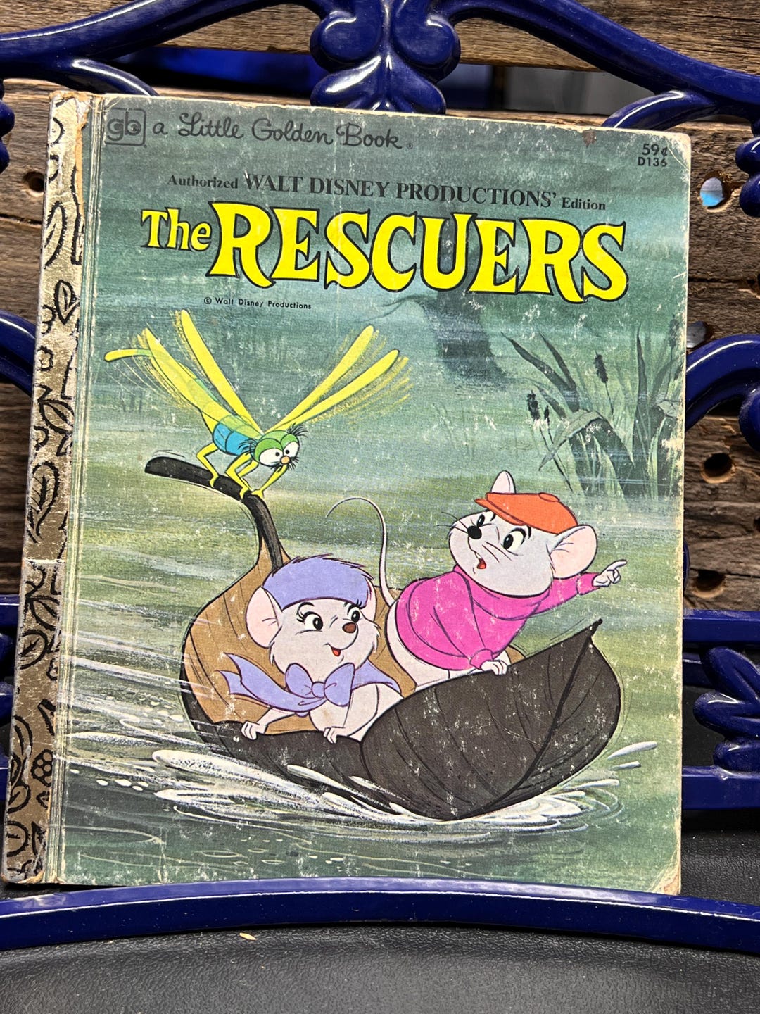 The Rescuers Book Devil Walt Disney Edition the Rescuers, Little Golden Book 1978 - Etsy