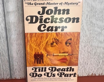 Till Death Do Us Part John Dickson Carr Bantam Mystery Paperback 1965 F3088