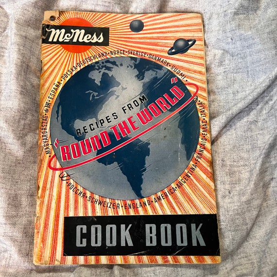 McNess Recipes from Around the World Cook Book 1920s McNess Recipes from Around the World Cook Book 1920s