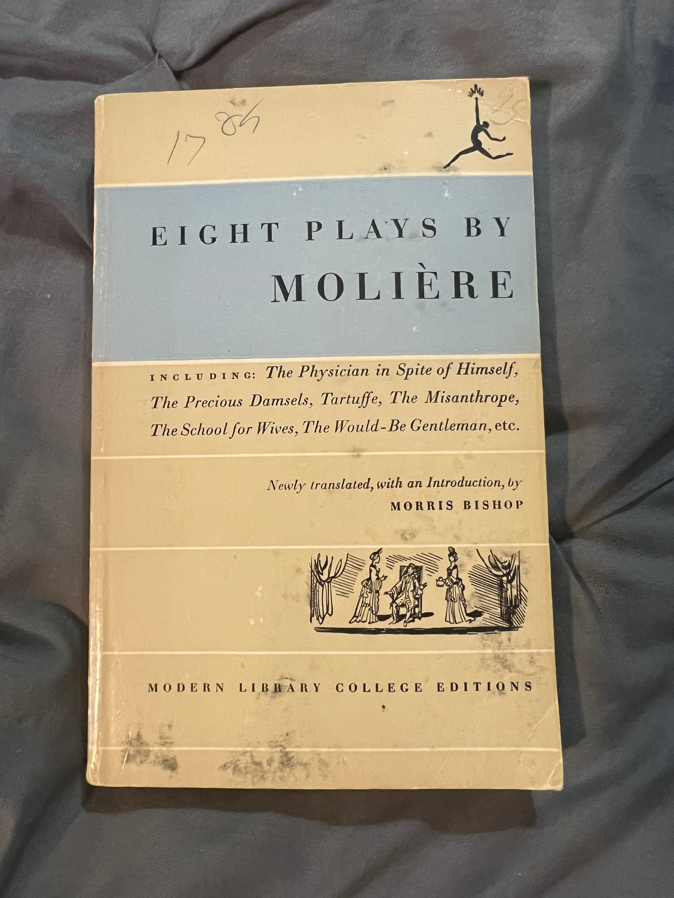 Eight Plays by Moliere Modern Library College Edition 1957 - Etsy