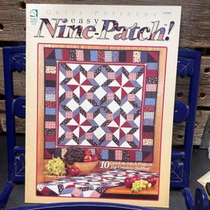 Easy Nine patch-quiltboek en patronen, 1996