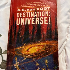 A. E. VAN Vogt - Destination: Universe! 1964 Berkley Paperback First Printing