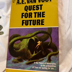 Quest For The Future, AE Van Vogt, vintage science fiction paperback, Ace edition 1970