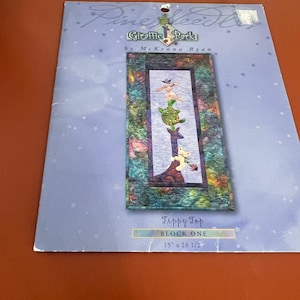 Pine Needles Giraffic Park Tippy Top Block One Quilt Pattern McKenna Ryan 2003