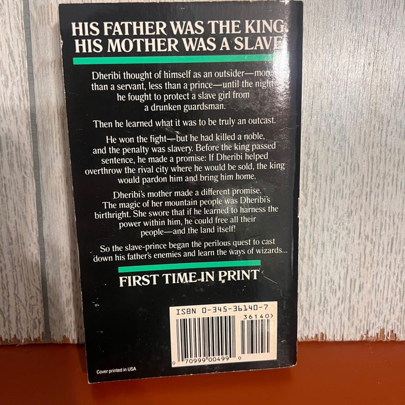 Greenmagic Crawford Kilian First Edition 1992 Fantasy Paperback Del Rey Book image 3