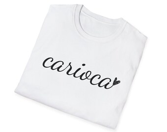 Carioca T-Shirt, Brazil Tee, Brazilian T-Shirt, Brazil Gifts, Women Shirt