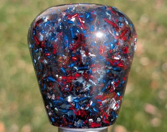 Pomo de palanca de cambios - American Foil & Pearl Gold - Rosca universal (LEA LA DESCRIPCIÓN)